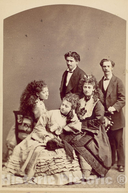 Art Print : Jeremiah Gurney - Wohes Family, New York : Vintage Wall Art