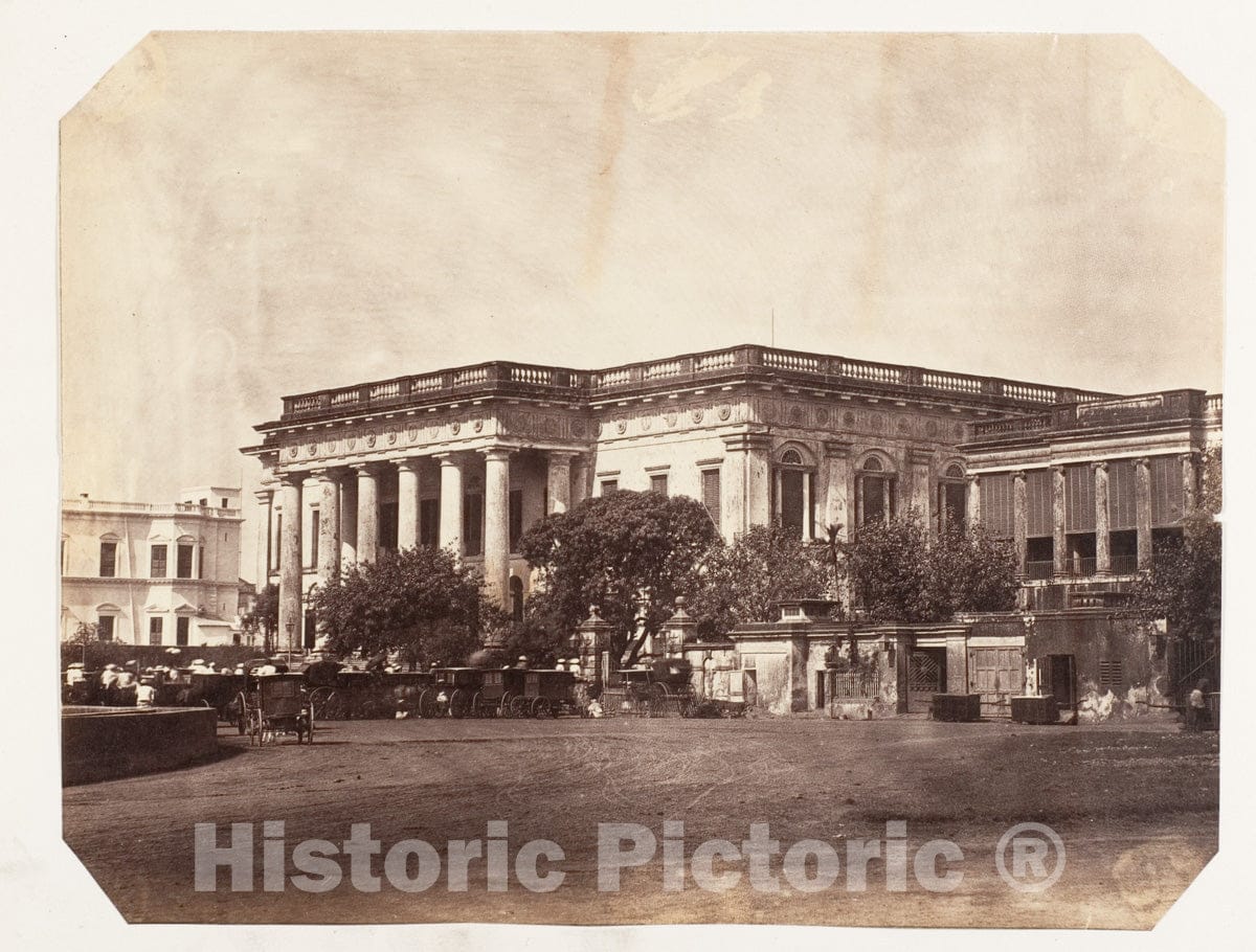 Photo Print : Town Hall of Calcutta : Vintage Wall Art