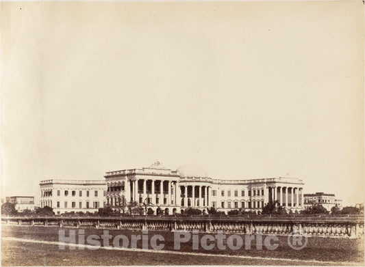 Photo Print : Captain R. B. Hill - Government House,Calcutta : Vintage Wall Art