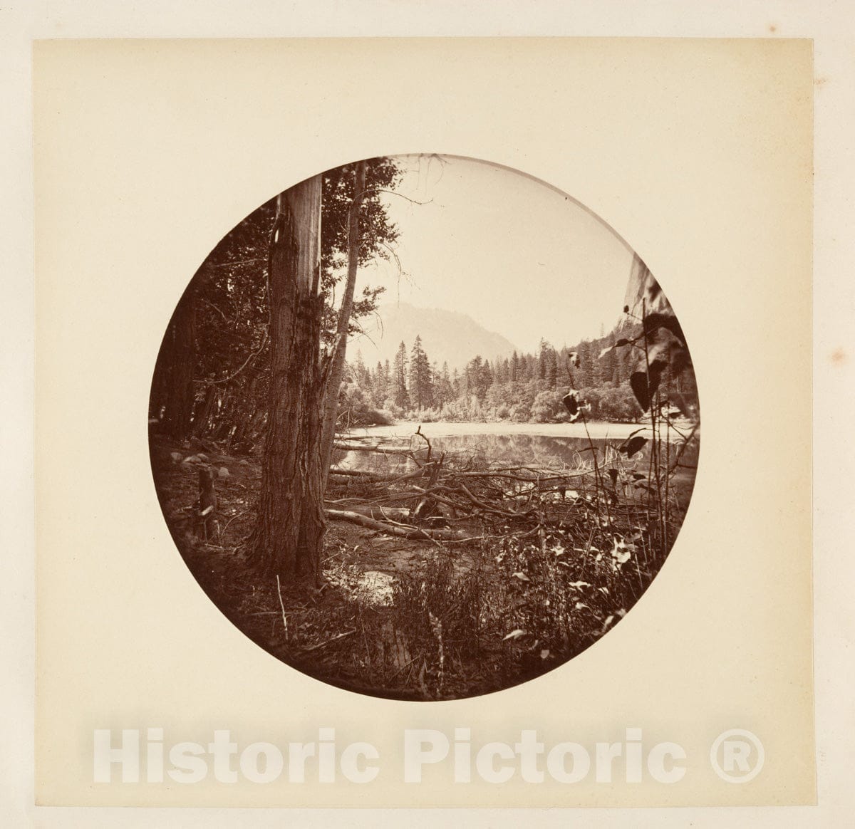 Photo Print : Carleton E. Watkins - Yosemite National Park, California - 407065 : Vintage Wall Art