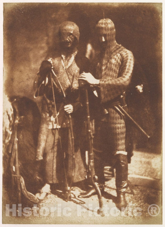 Photo Print : Hill and Adamson - Afghans : Vintage Wall Art