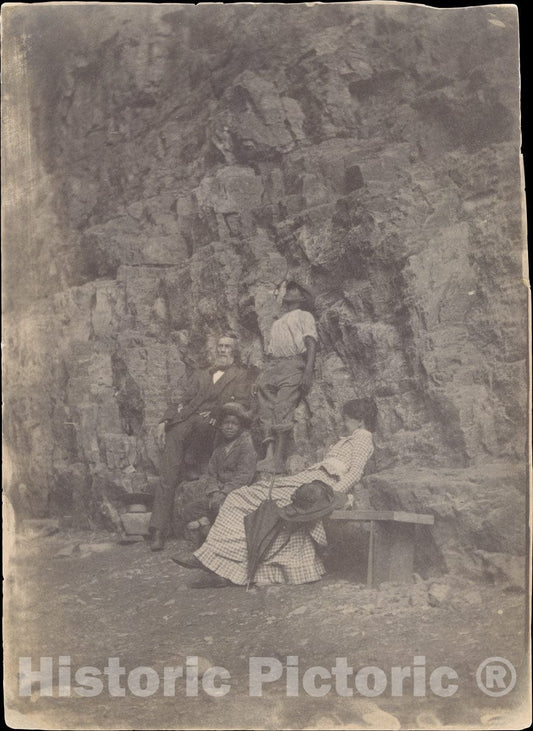 Photo Print : Thomas Eakins - William H. Macdowell and Margaret Eakins in Saltville (or Clinch Mountain), Virginia : Vintage Wall Art