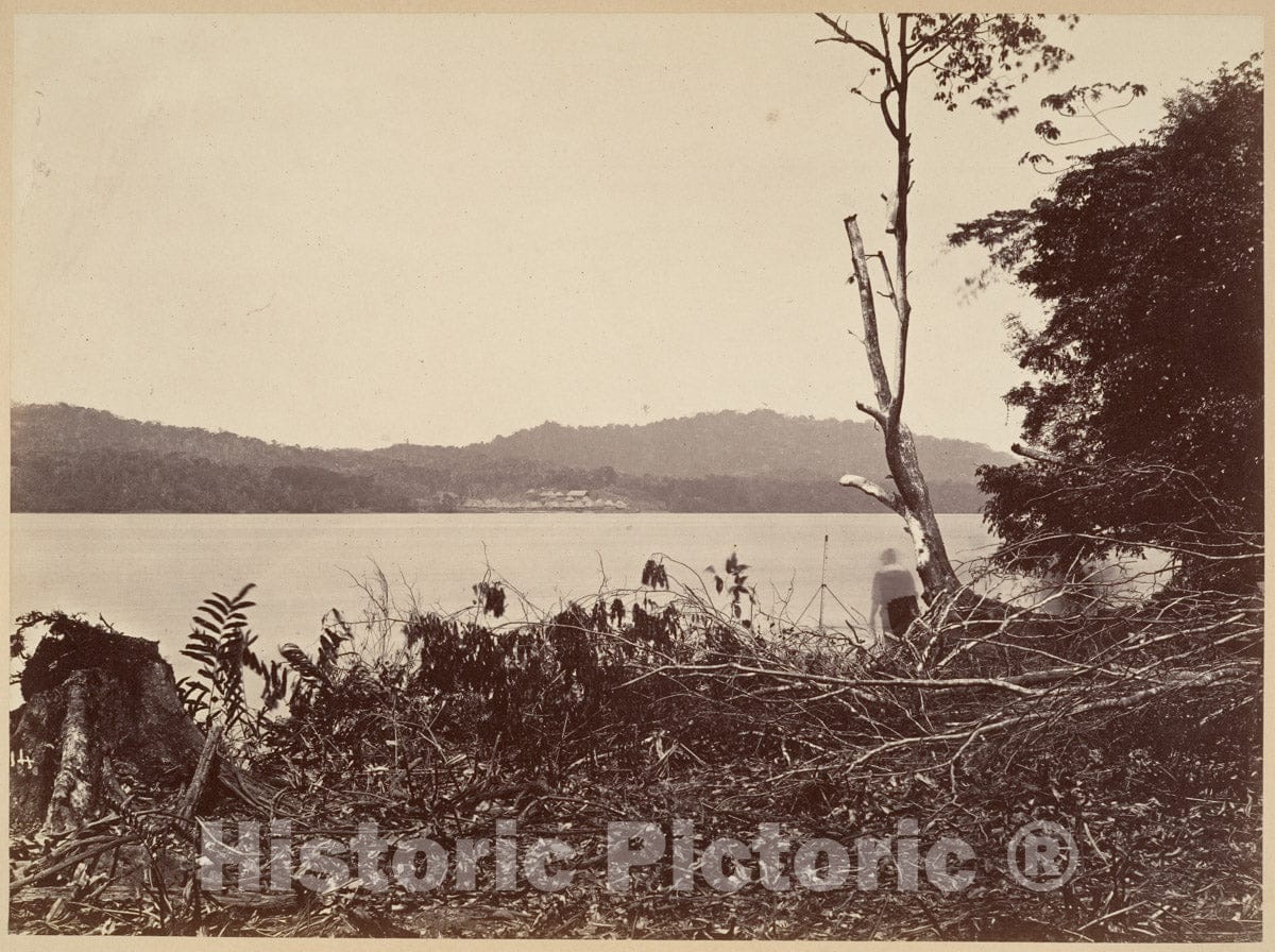 Photo Print : John Moran - Tropical Scenery, Darien Harbor, Chipigana : Vintage Wall Art