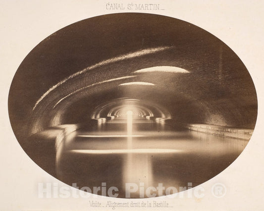 Photo Print : Franck - Canal St. Martin : Vintage Wall Art