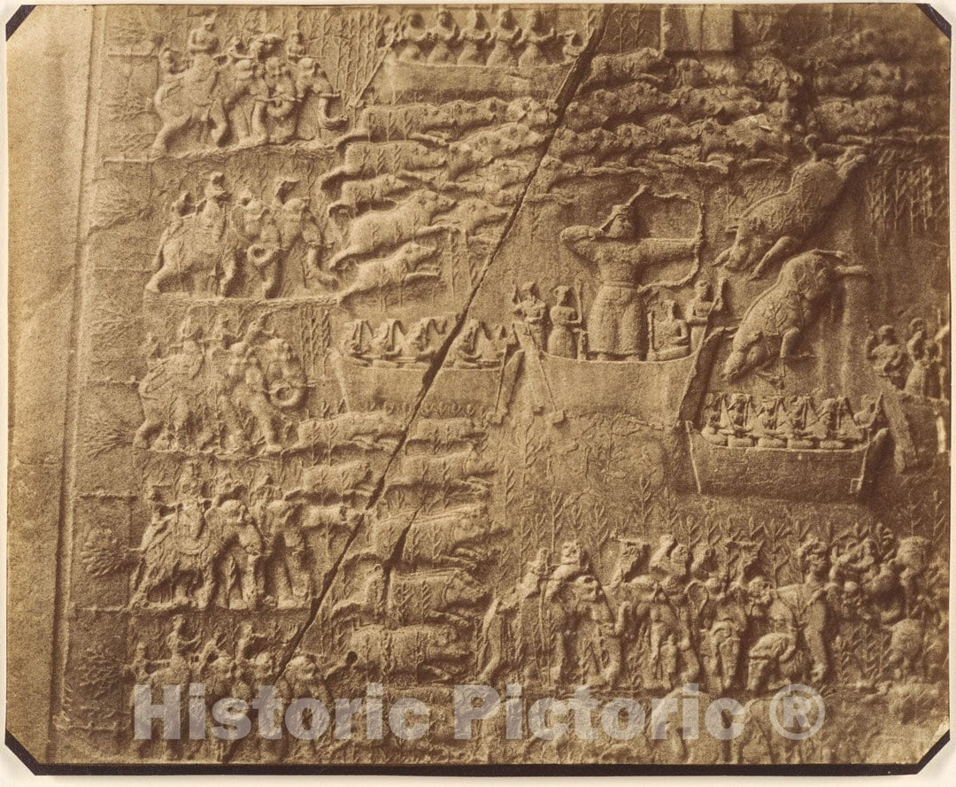 Photo Print : Luigi Pesce - (1) Tag-e Bustan, Kermanshah : Vintage Wall Art