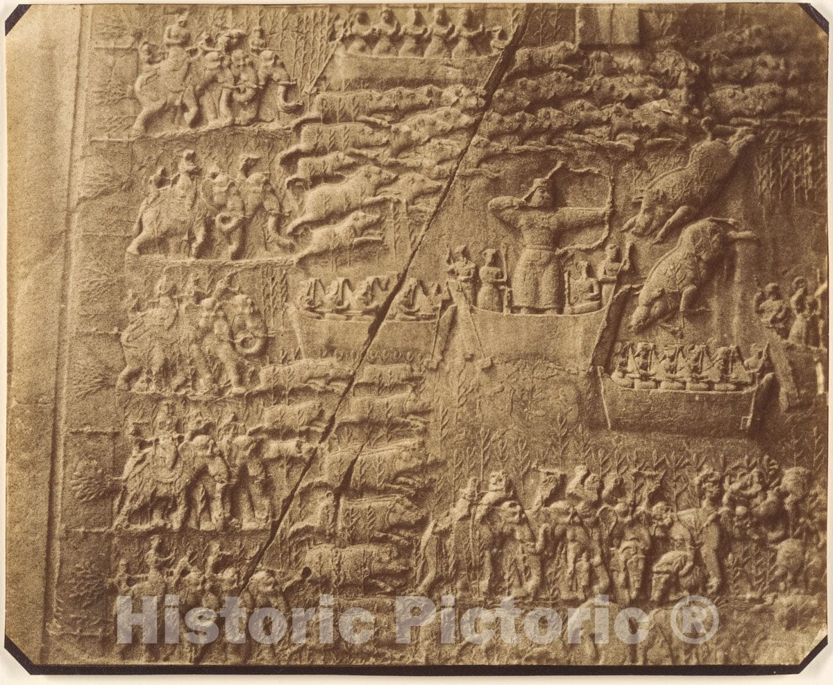 Photo Print : Luigi Pesce - (1) Tag-e Bustan, Kermanshah : Vintage Wall Art