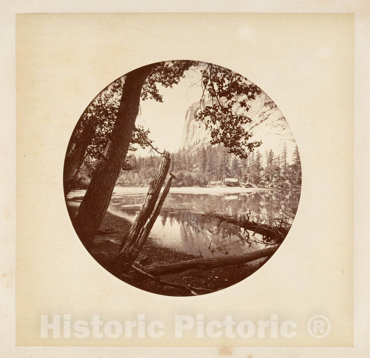 Photo Print : Carleton E. Watkins - Yosemite National Park, California - 407203 : Vintage Wall Art