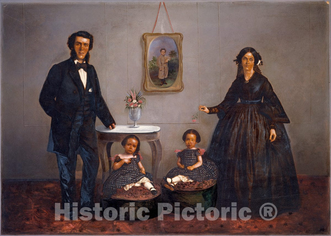Photo Print : W. L. Germon - Family Portrait : Vintage Wall Art