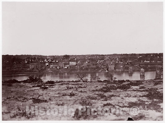Photo Print : Andrew Joseph Russell - Fredericksburg, Virginia : Vintage Wall Art