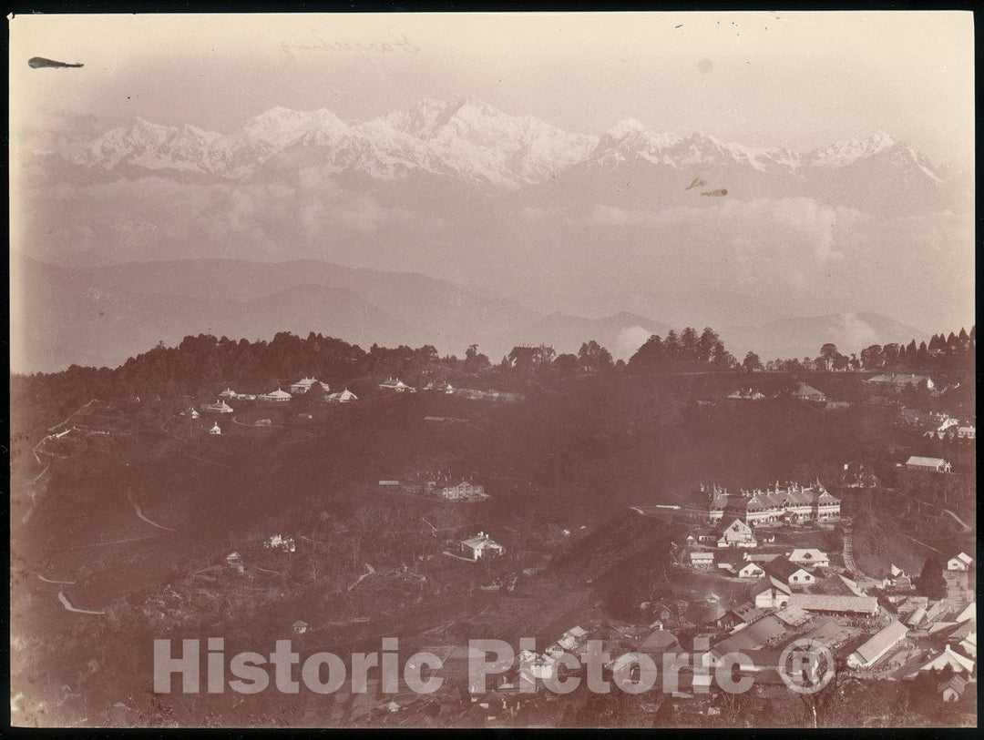 Photo Print : Darjeeling 1 : Vintage Wall Art