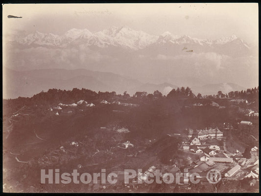 Photo Print : Darjeeling 1 : Vintage Wall Art