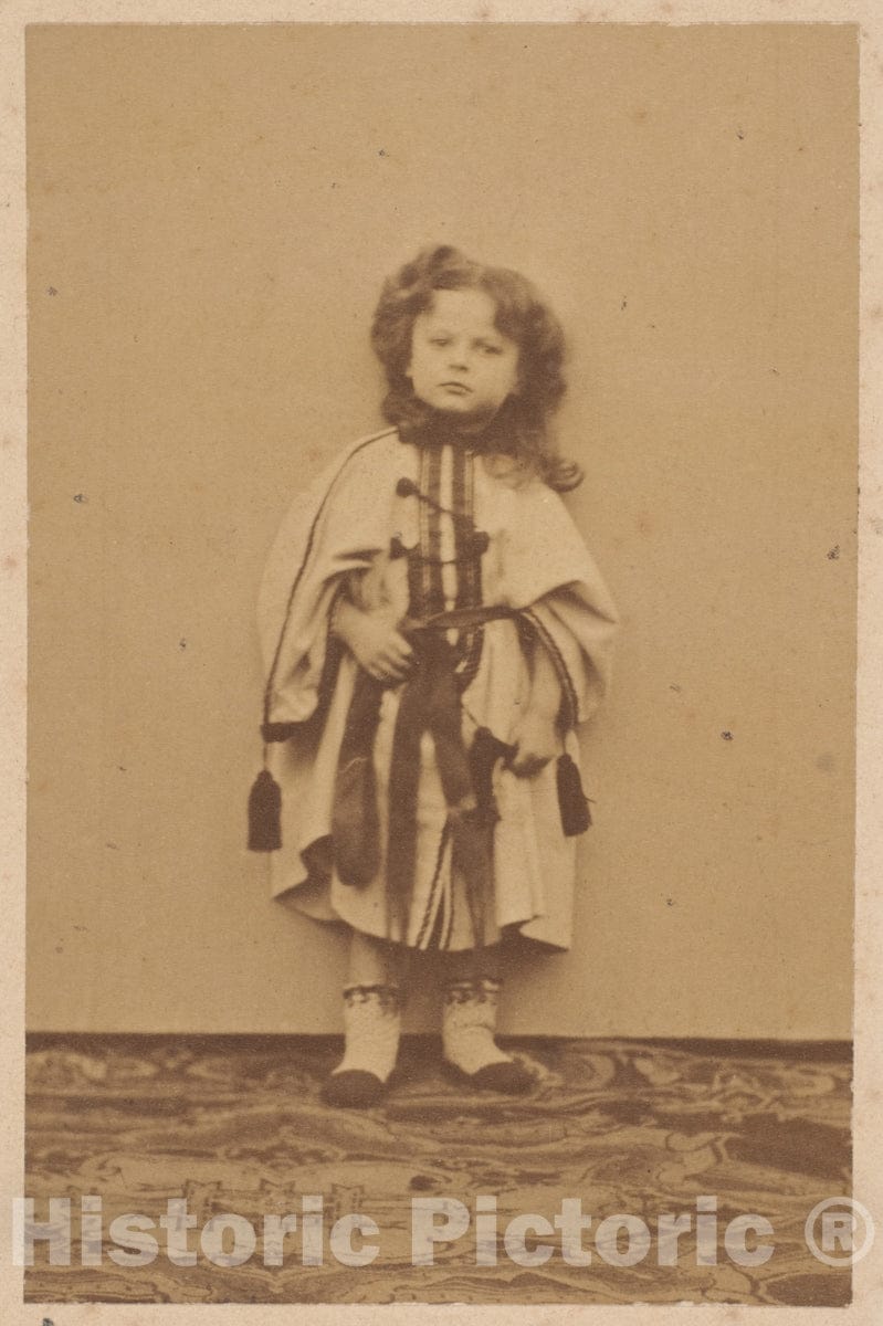 Photo Print : Pierre-Louis Pierson - Le Bournous : Vintage Wall Art