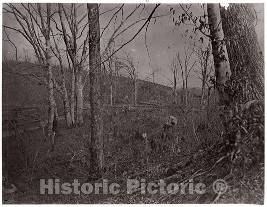 Photo Print : George N. Barnard - Bull Run, Virginia : Vintage Wall Art