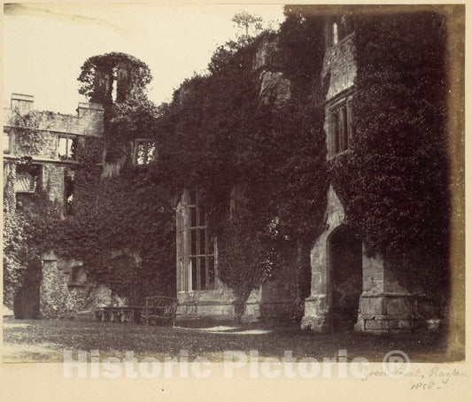 Photo Print : Alfred Capel Cure - Green Court, Raglan : Vintage Wall Art