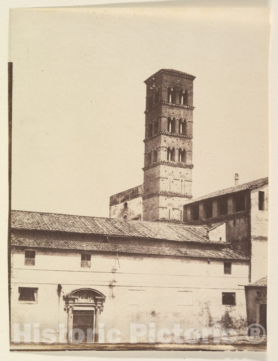 Photo Print : Santa Francesca Romana, Rome : Vintage Wall Art