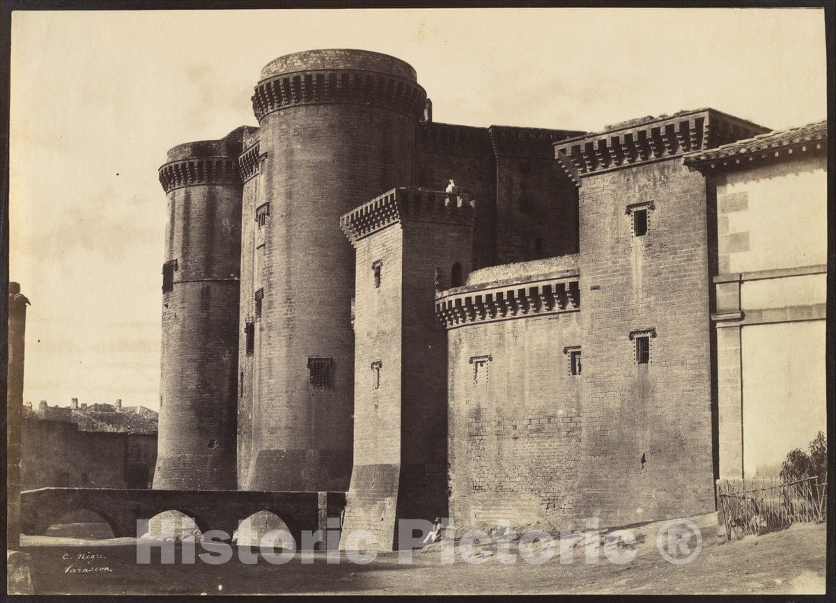 Photo Print : Charles Nègre - Tarascon : Vintage Wall Art
