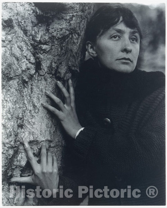 Photo Print : Alfred Stieglitz - Georgia O'Keeffe - 407266 : Vintage Wall Art