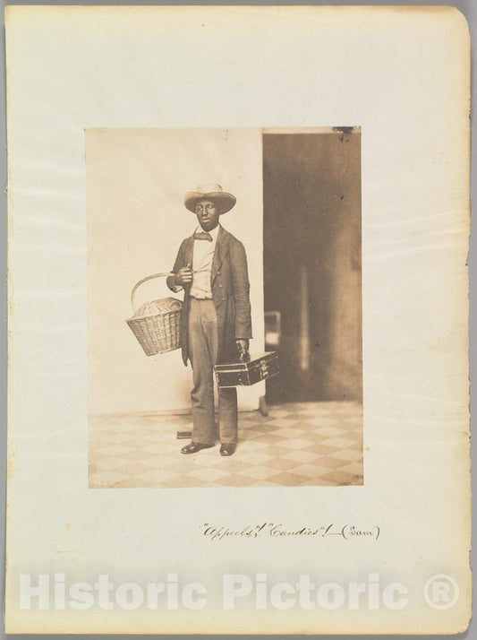 Photo Print : George Kendall Warren - Sam, The Black Peddlar : Vintage Wall Art