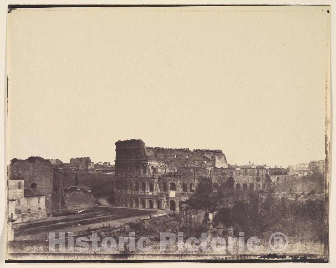 Photo Print : Colosseum, Rome v.1 : Vintage Wall Art