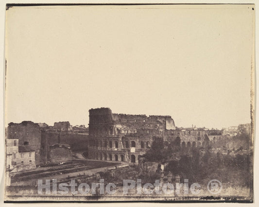 Photo Print : Colosseum, Rome v.1 : Vintage Wall Art