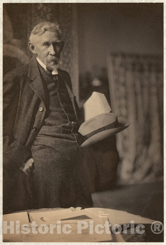 Photo Print : Frank Eugene - Joseph Pennell : Vintage Wall Art