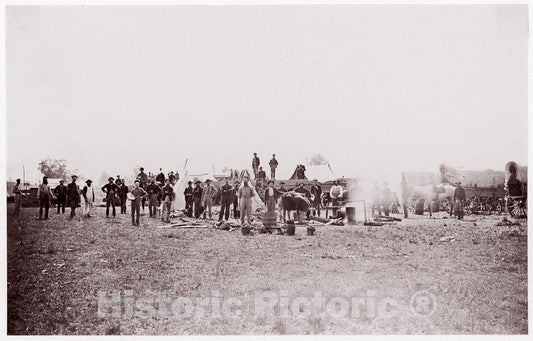 Photo Print : Formerly Mathew B. Brady - Regiments - unidentified : Vintage Wall Art