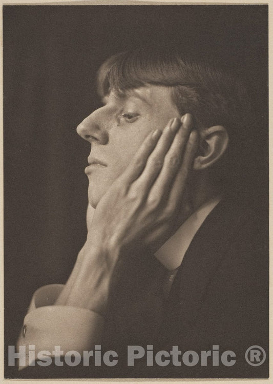 Photo Print : Frederick H. Evans - Aubrey Beardsley : Vintage Wall Art