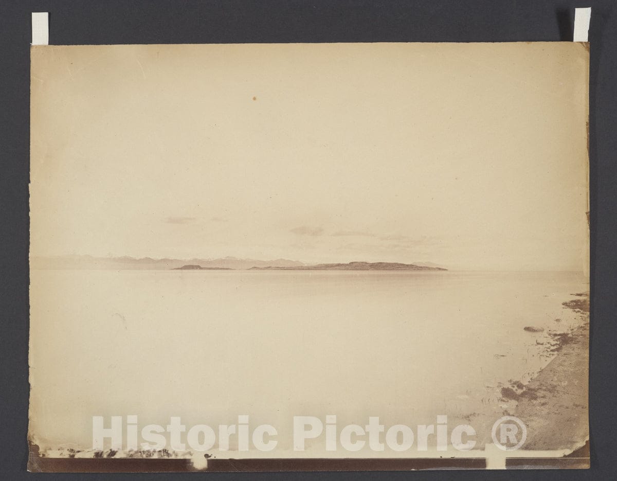 Photo Print : Timothy H. O'sullivan - Volcanic Islands in Mono Lake, California : Vintage Wall Art