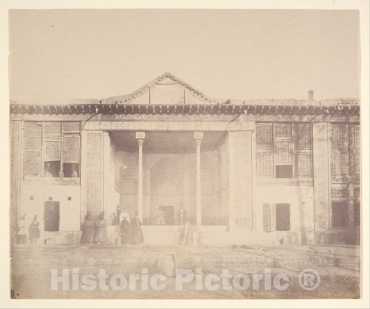 Photo Print : Possibly by Luigi Pesce - Palace of The Shah, Teheran, Iran : Vintage Wall Art