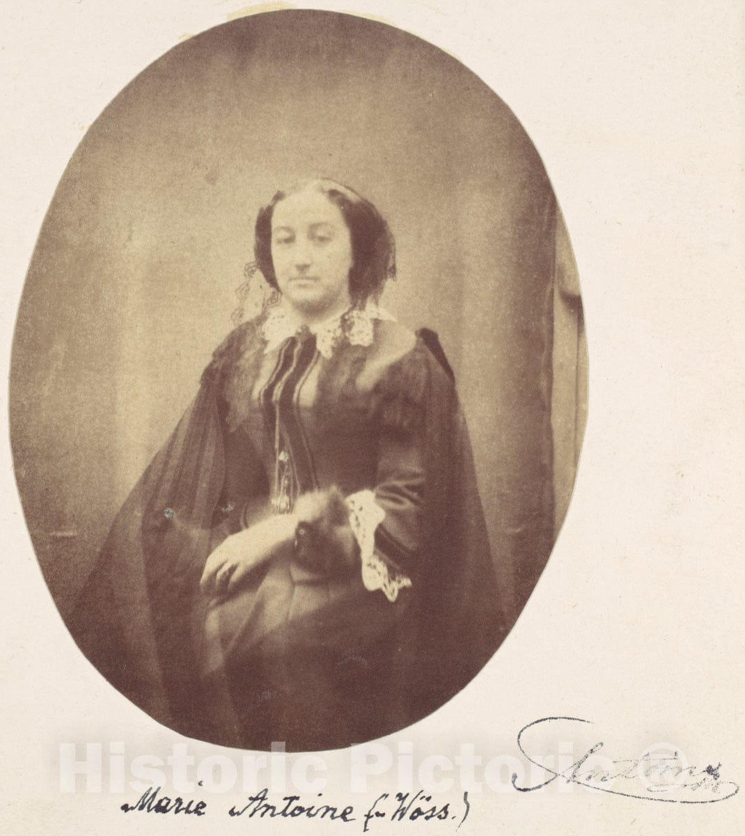 Photo Print : Franz Antoine - Marie Antoine (Wöss) : Vintage Wall Art