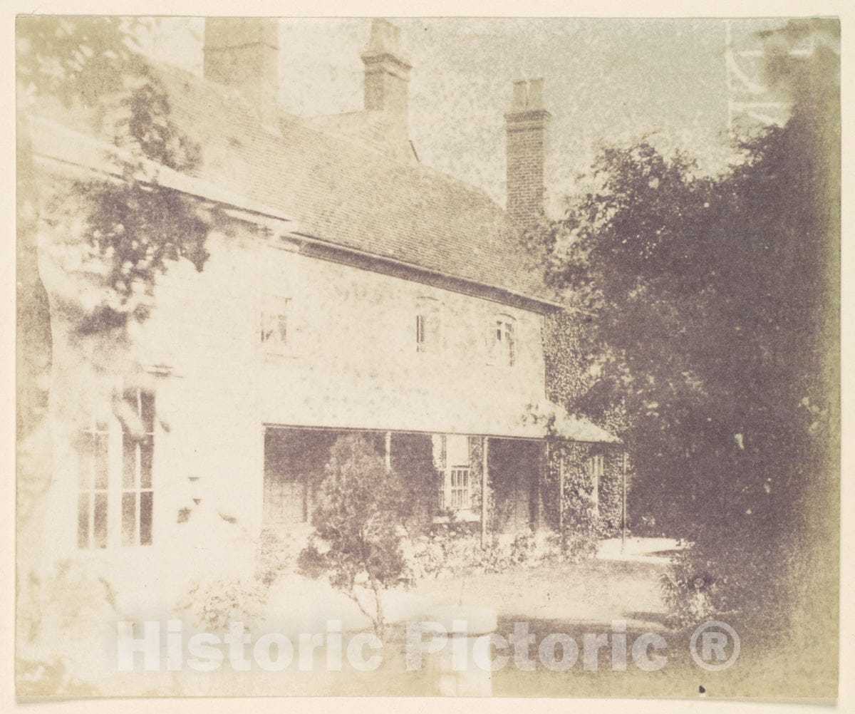 Photo Print : House with Three Chimneys : Vintage Wall Art