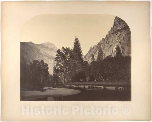 Photo Print : Carleton E. Watkins - Camp Grove, Near Sentinel : Vintage Wall Art