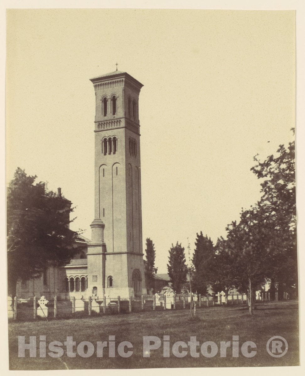Photo Print : Wilton Church, East End and Bell Tower 1 : Vintage Wall Art