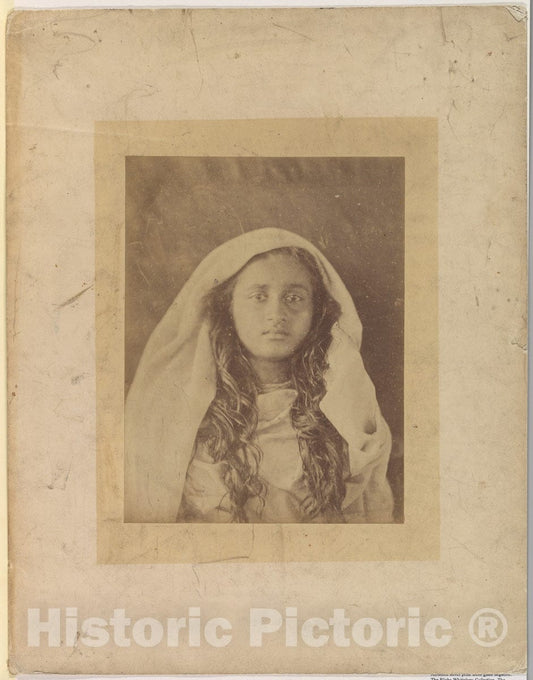 Photo Print : Julia Margaret Cameron - Ceylonese Woman : Vintage Wall Art