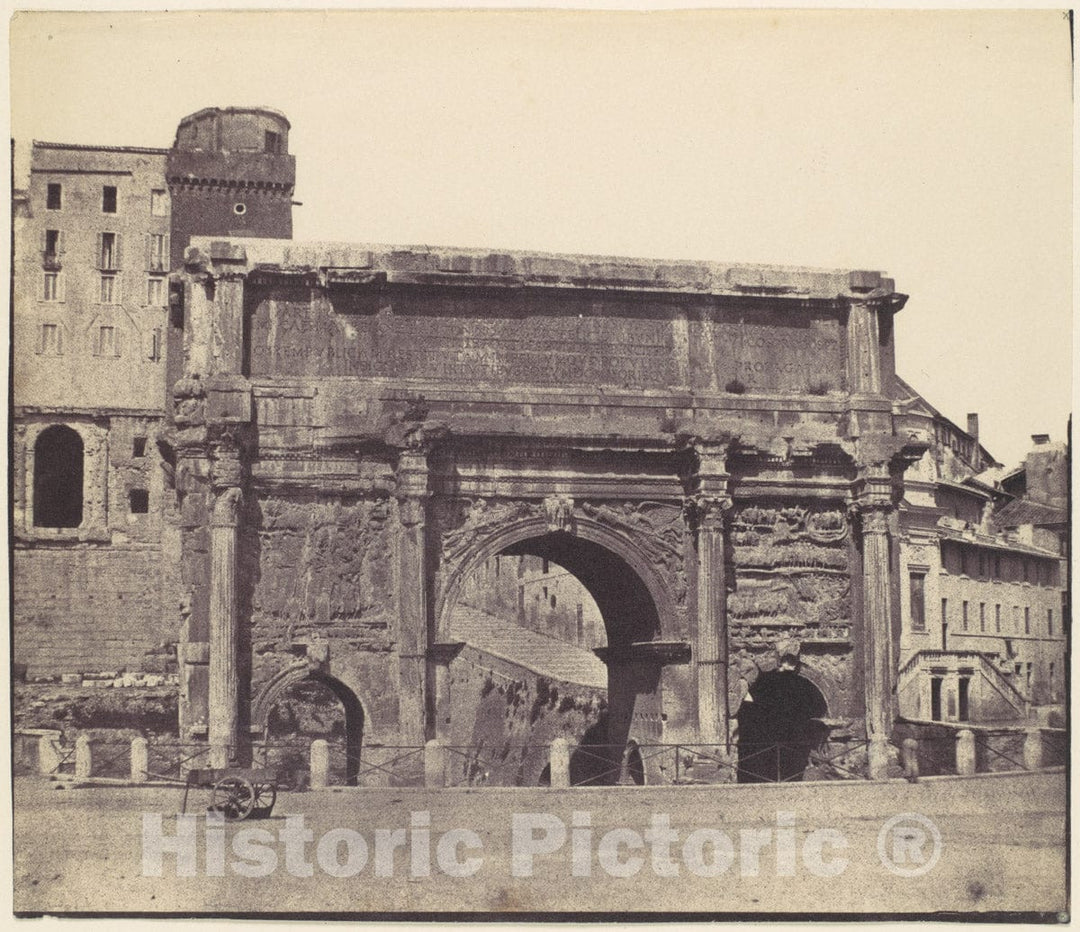 Photo Print : Arch of Septimus Severus, Rome : Vintage Wall Art