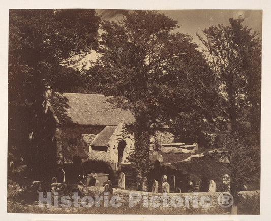 Photo Print : Benjamin Brecknell Turner - Bonchurch : Vintage Wall Art