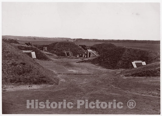Photo Print : William Frank Browne - Fort Darling, James River v.1 : Vintage Wall Art