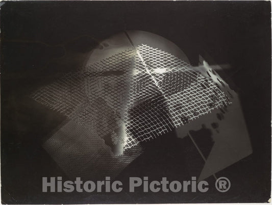 Art Print : László Moholy-Nagy - Fotogramm 1 : Vintage Wall Art