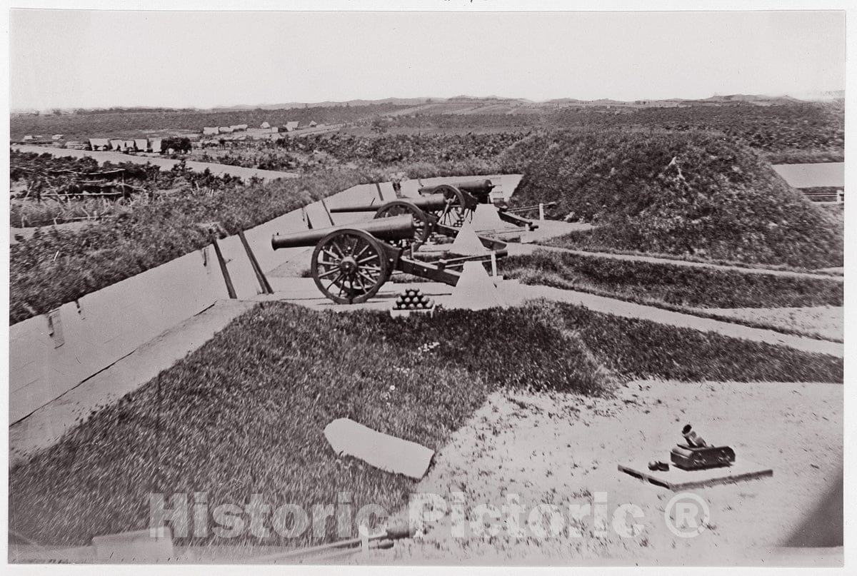 Photo Print : Formerly Mathew B. Brady - Cannon : Vintage Wall Art