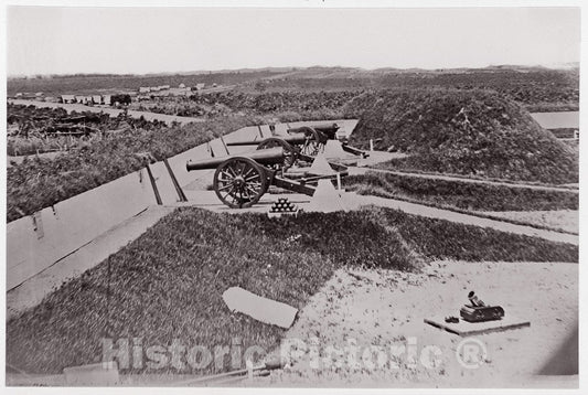 Photo Print : Formerly Mathew B. Brady - Cannon : Vintage Wall Art