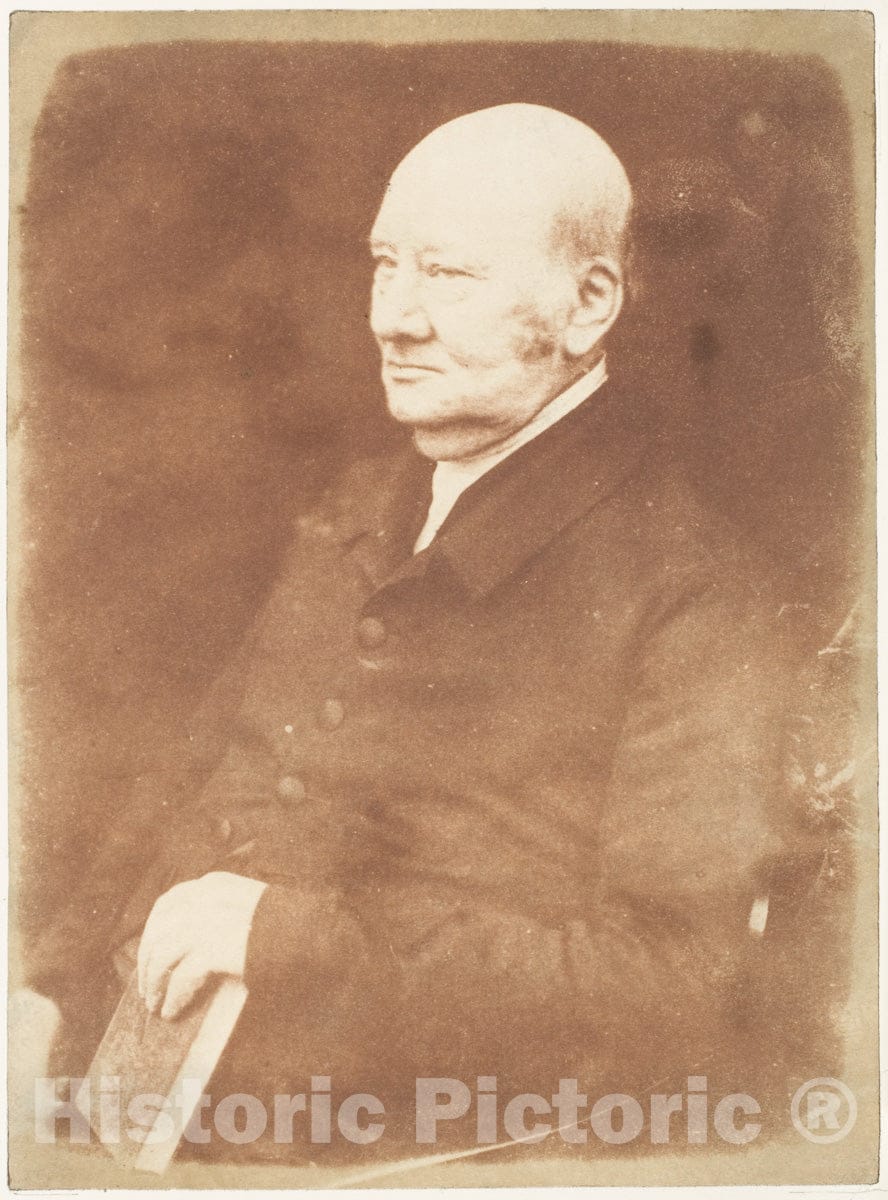 Photo Print : Hill and Adamson - Dr. Jabez Bunting 1 : Vintage Wall Art