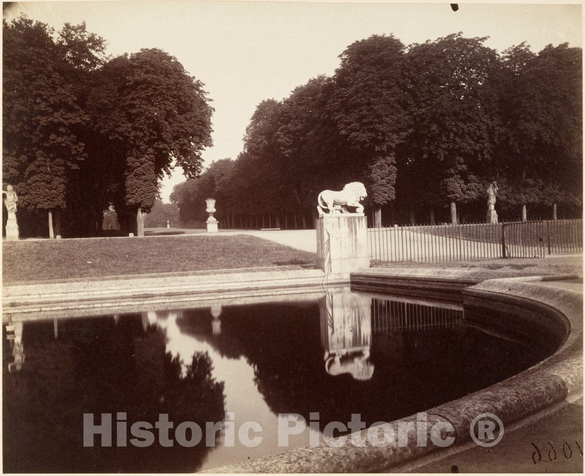 Photo Print : Eugène Atget - Saint-Cloud : Vintage Wall Art