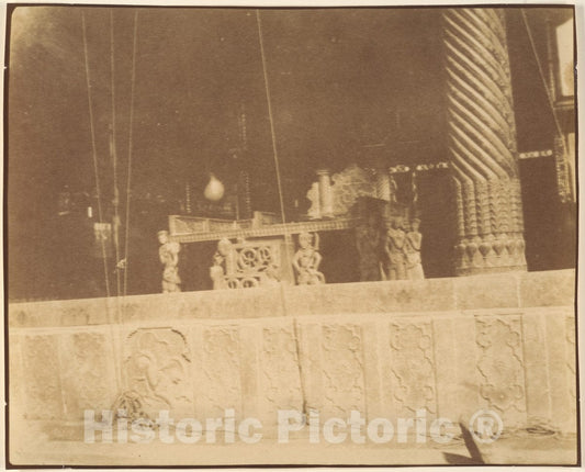 Photo Print : Luigi Pesce - Golestan Palace, Teheran, Iran (Takht-i Marmor) : Vintage Wall Art