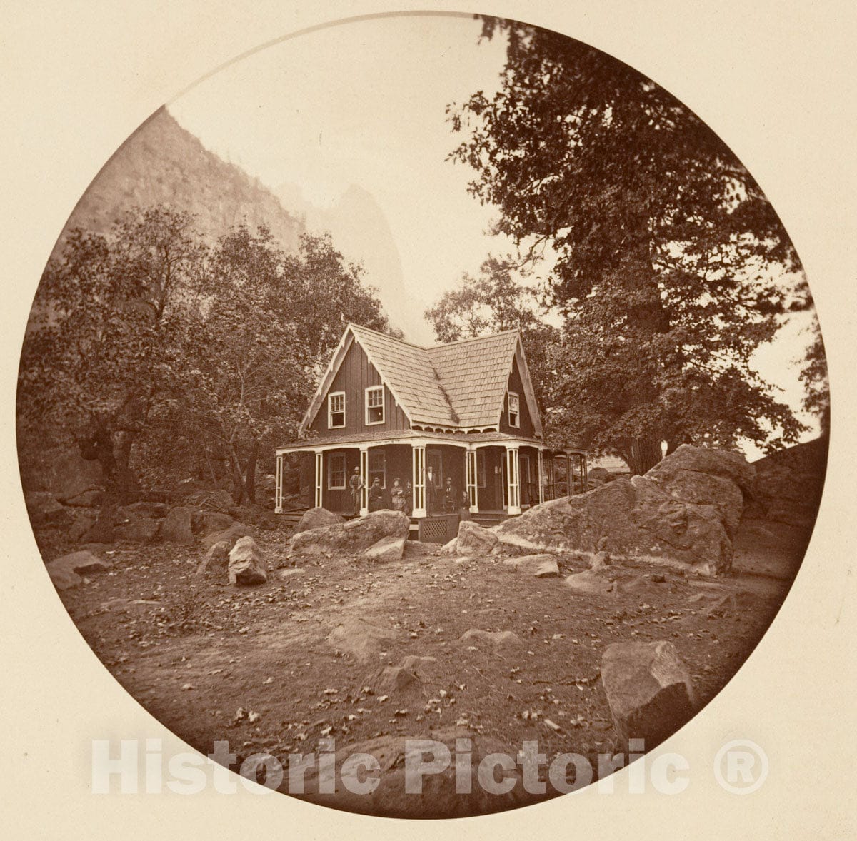 Photo Print : Carleton E. Watkins - Yosemite National Park, California 5 : Vintage Wall Art