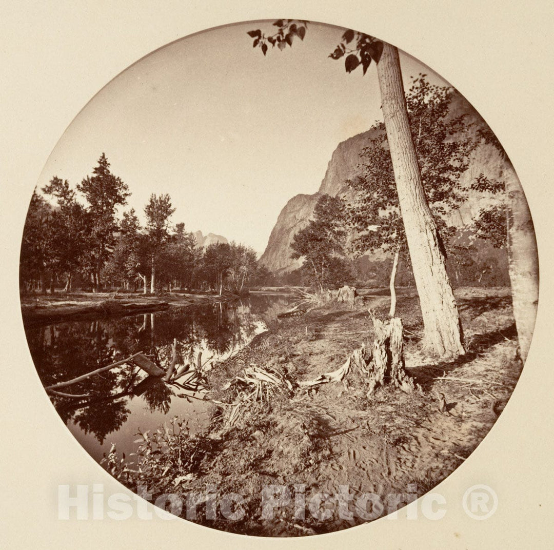 Photo Print : Carleton E. Watkins - Yosemite National Park, California - 407642 : Vintage Wall Art