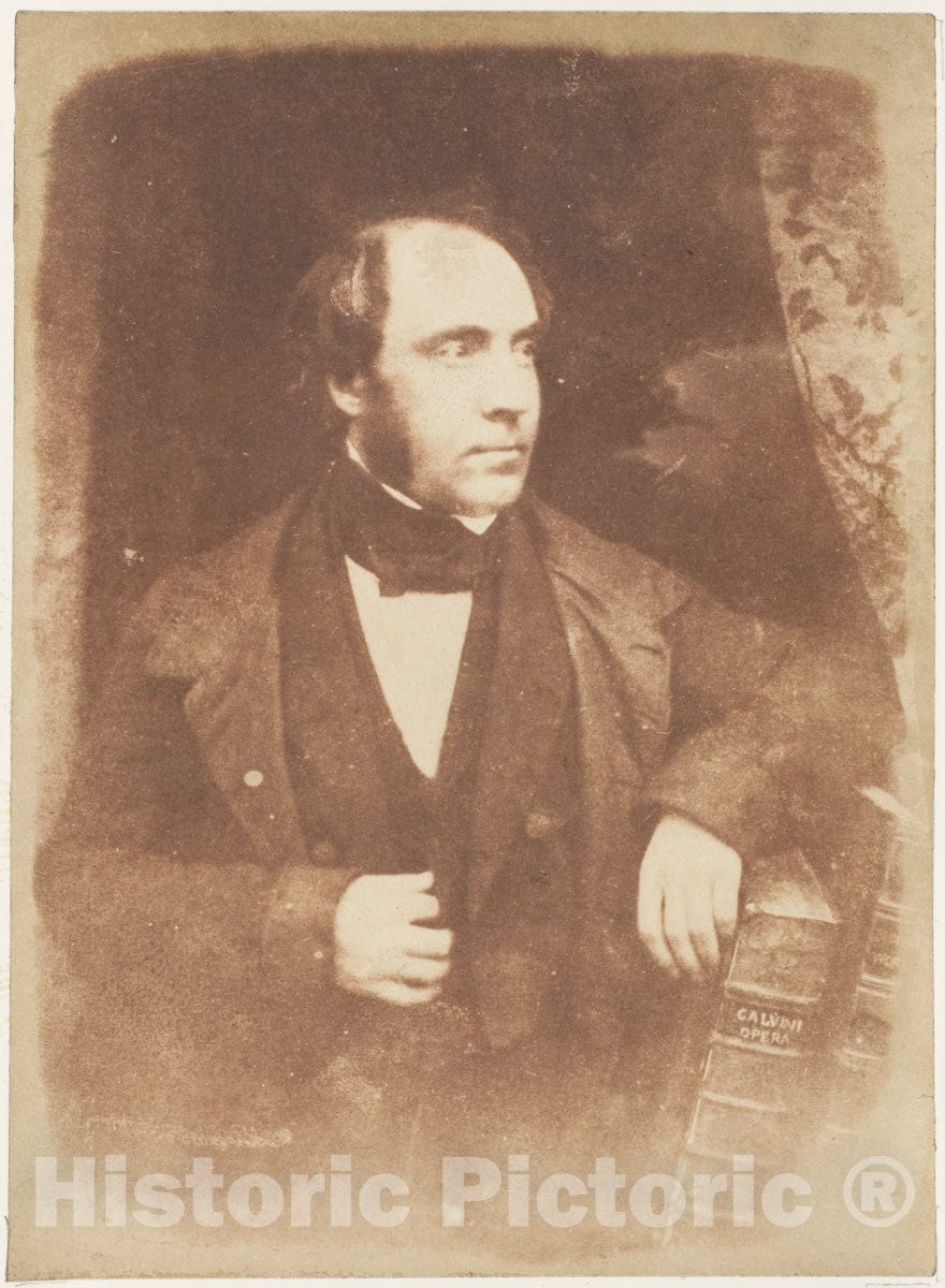 Photo Print : Hill and Adamson - Rev. George Lewis, Dundee : Vintage Wall Art