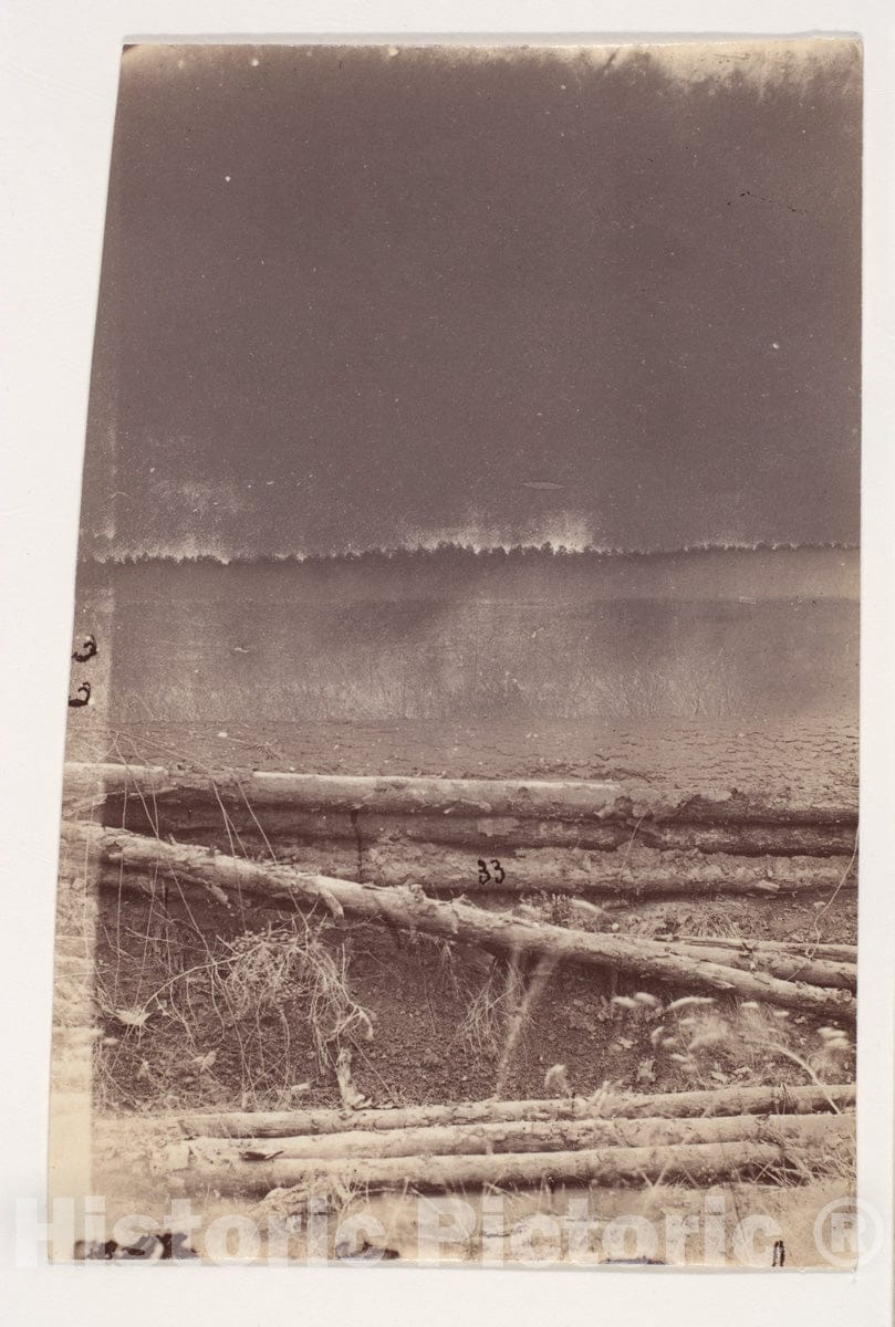 Photo Print : The Wilderness Battlefield - 407726 : Vintage Wall Art