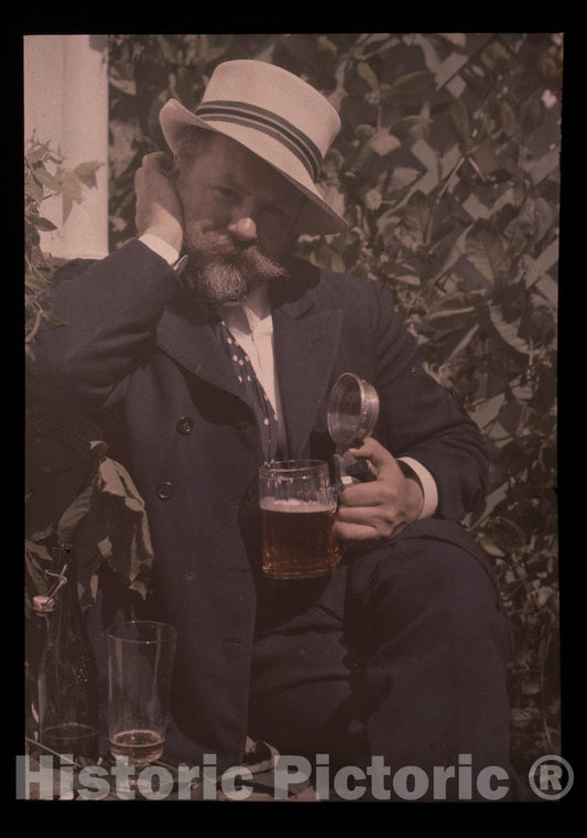 Art Print : Alfred Stieglitz - Frank Eugene : Vintage Wall Art