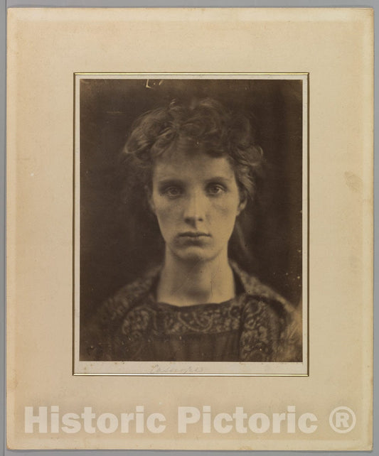 Photo Print : Julia Margaret Cameron - Cassiopeia : Vintage Wall Art