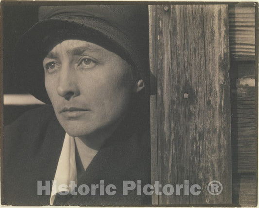 Photo Print : Alfred Stieglitz - Georgia O'Keeffe 5 : Vintage Wall Art